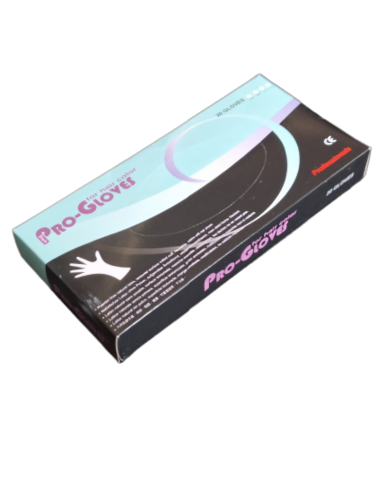 Pro Gloves Μαύρα Πολλαπλών Χρήσεων 20τμχ