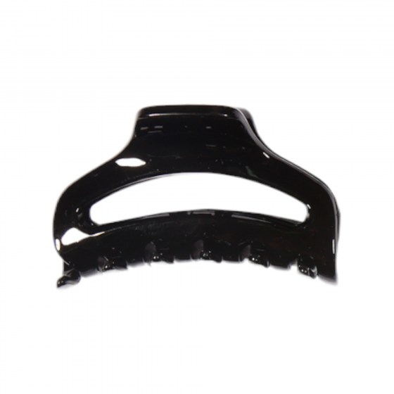 Κλάμερ Μαλλιών Μαύρο Γυαλιστερό 01-0013Α