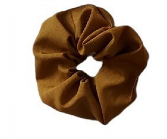 Scrunchie Καφέ Ανοιχτό